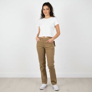 NWT Levi’s Women’s Low Pro Khaki Straight Leg Jeans 27x30 Clean Girl Capsule
